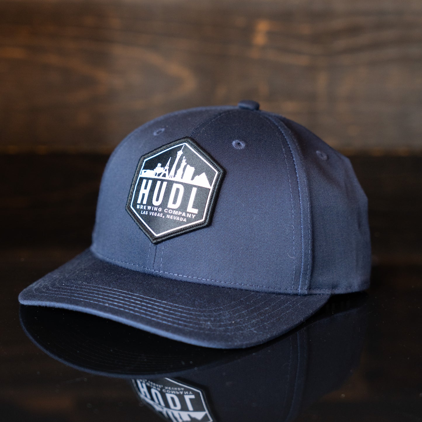 Skyline Curved Hat (Navy)