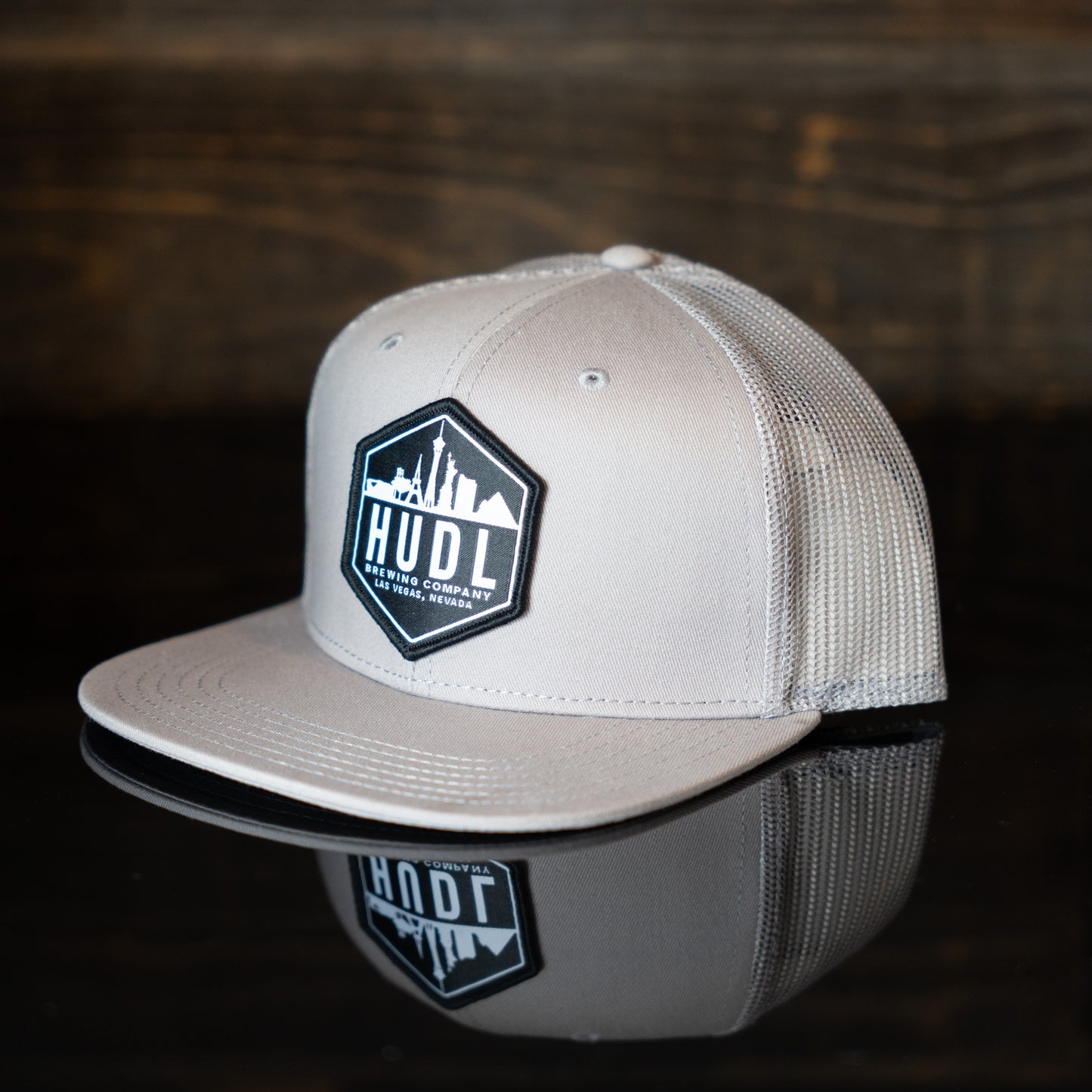 Skyline Flatbill Hat (Grey)