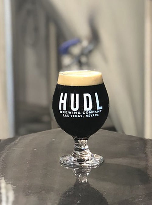 HUDL Brewing 13oz Glass