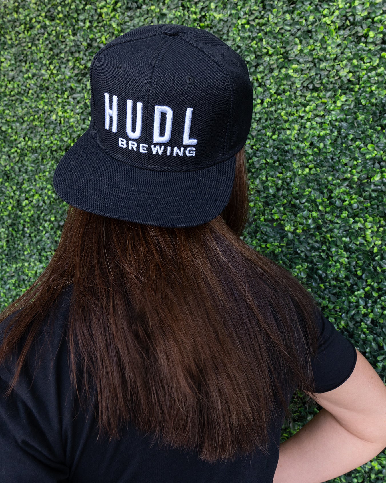 HUDL Brewing Flatbill Hat (White)