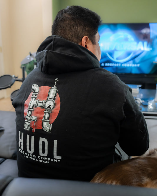 HUDL Pullover Hoodie Black