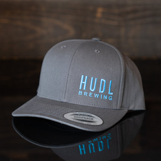 HUDL Classic Curved Hat (Cyan)