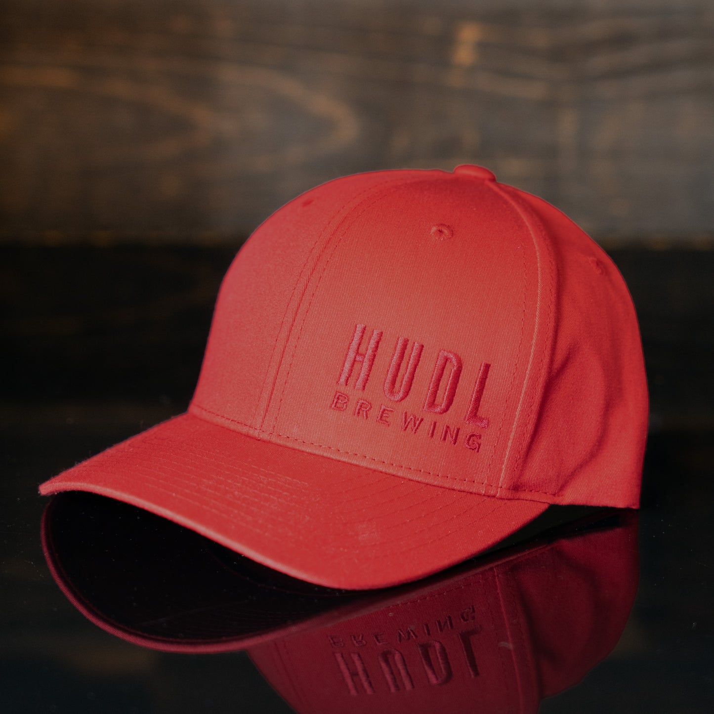 HUDL Classic Curved Hat (Red)