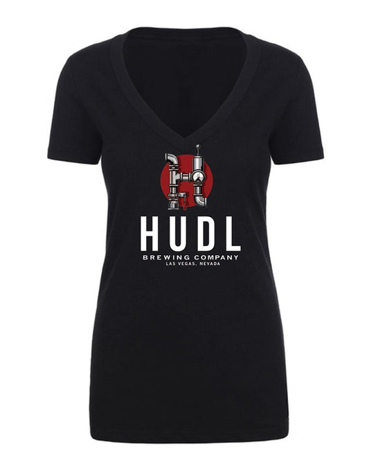 HUDL Premium Deep V Black